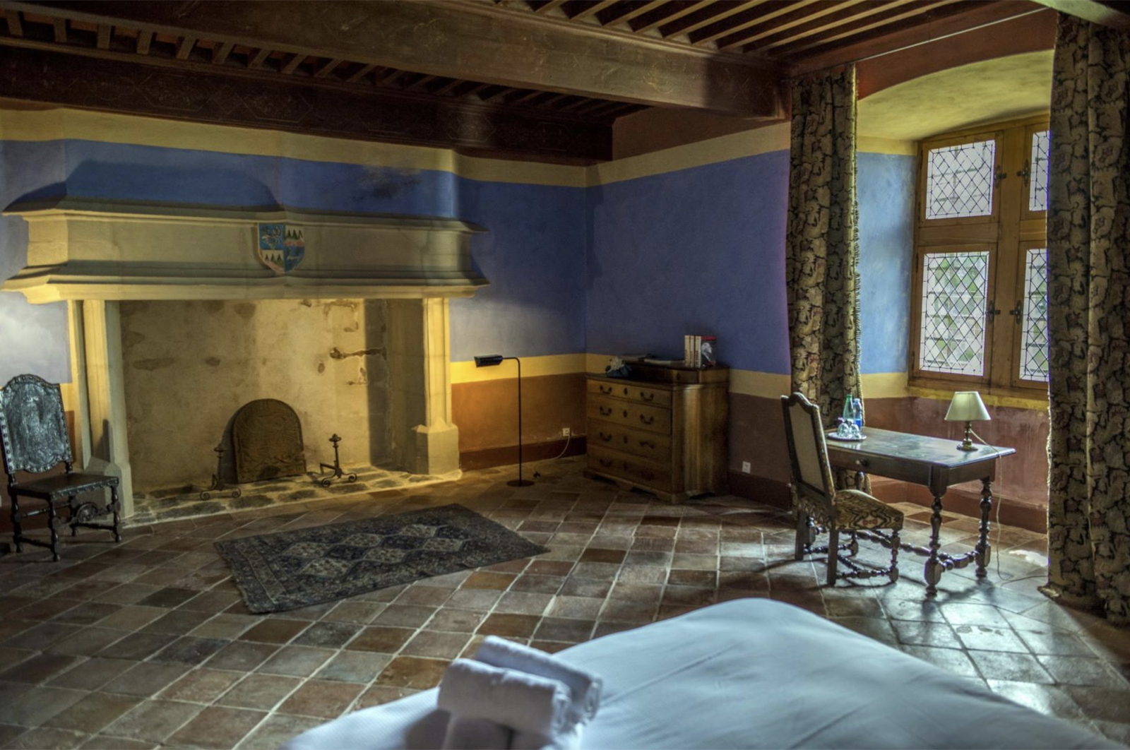 Intérieur d'époque du château