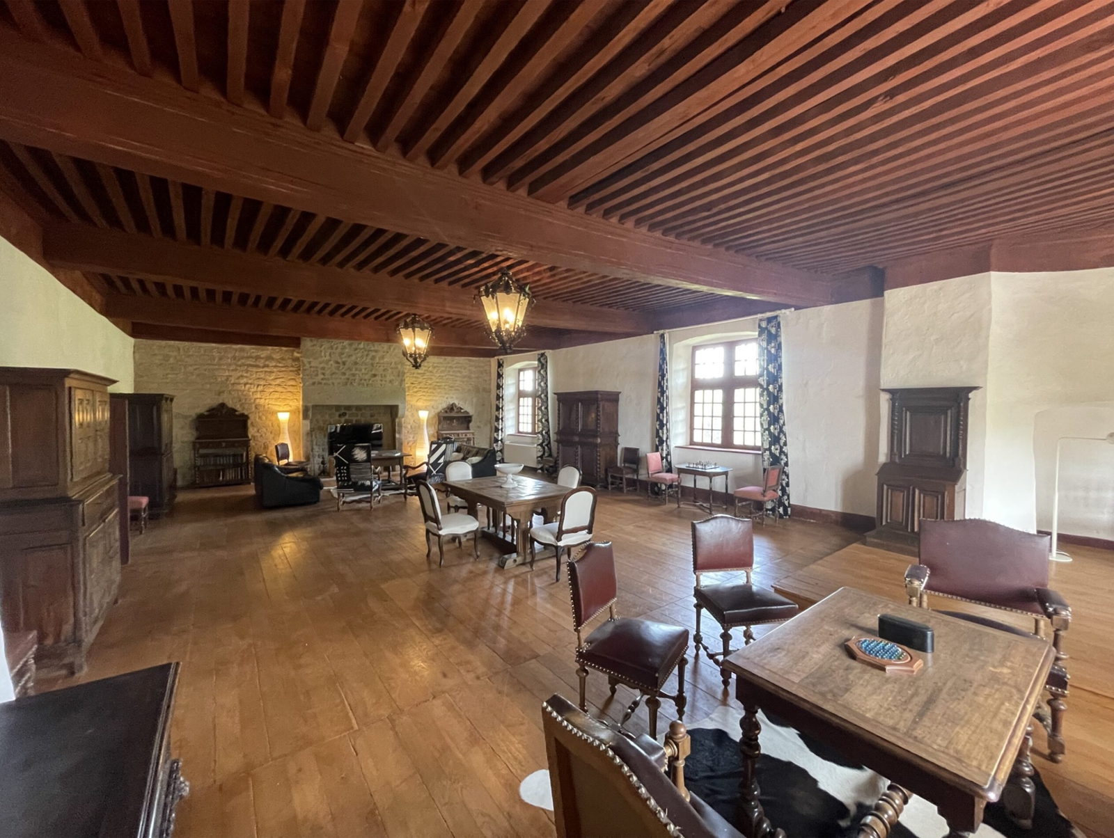 Grand salon du château