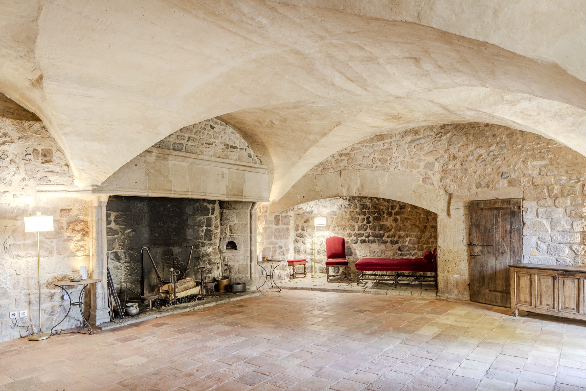 La grande salle voûtée