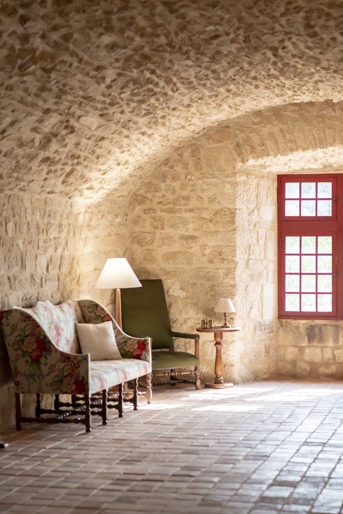 Petit salon sous voûte